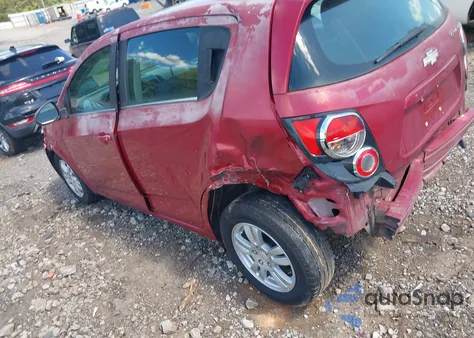 2012 Chevrolet Sonic 2Lt z USA, uszkodzony, nr VIN 1G1JC6SH6C4168488